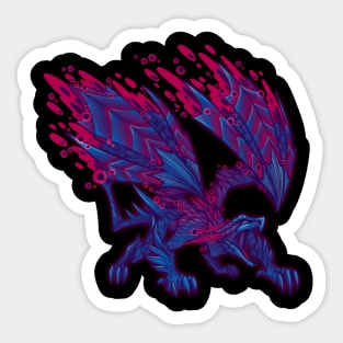 Crimson Glow Valstrax Sticker